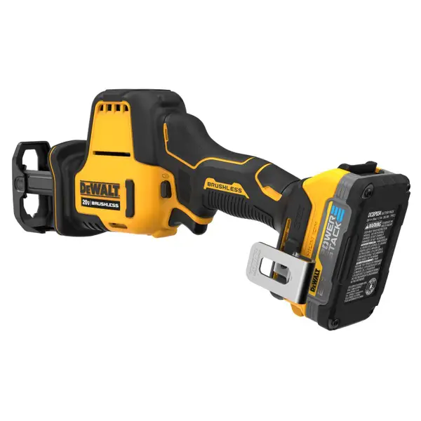 DEWALT ATOMIC 20V MAX* Cordless One-Handed Reciprocating Saw Kit with POWERSTACK Battery