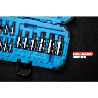 Capri Tools Advanced Series SAE Hex Bit Socket Set (13-Piece) CP30003ADV