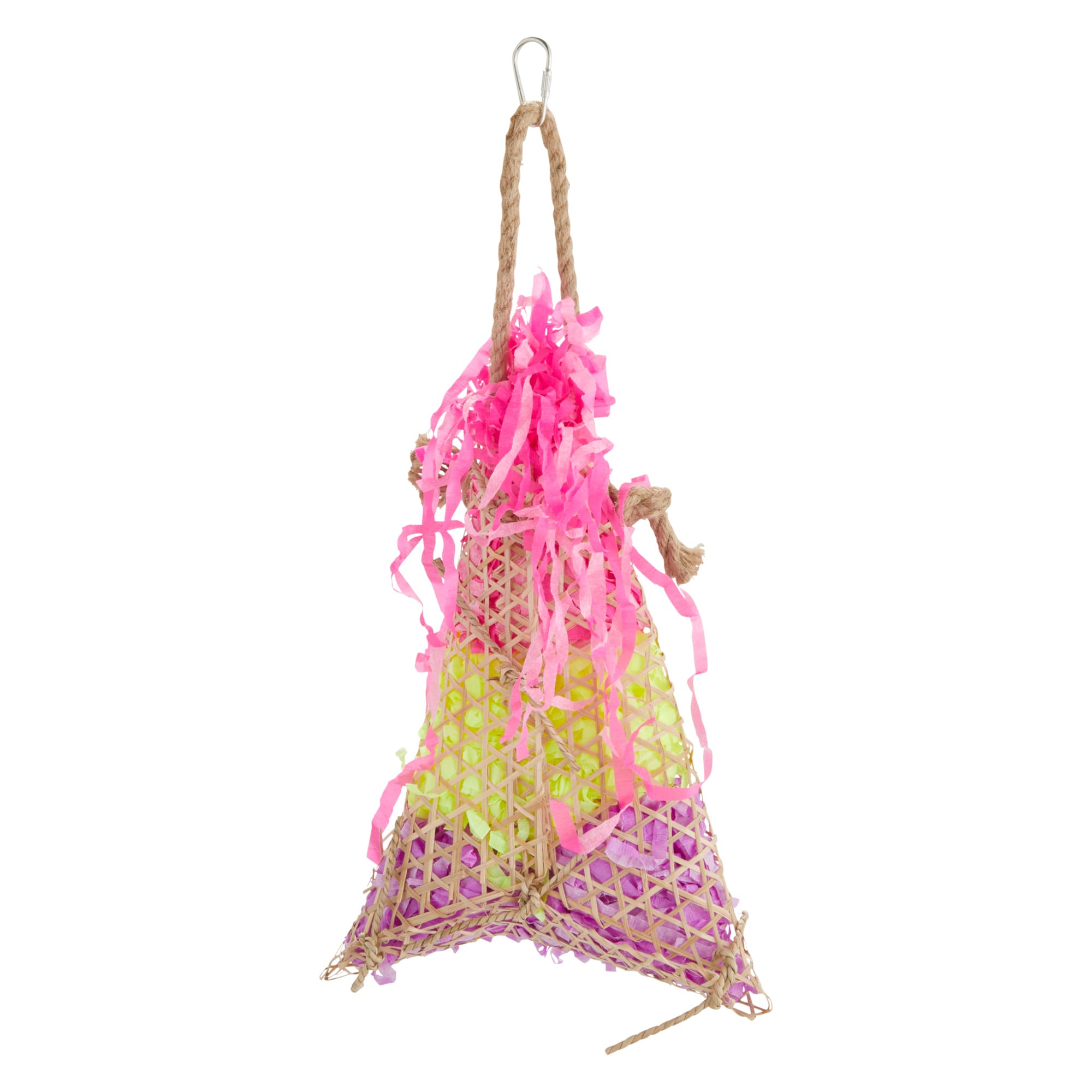 You  Me Fiesta Pinata Foraging Bird Toy， Small