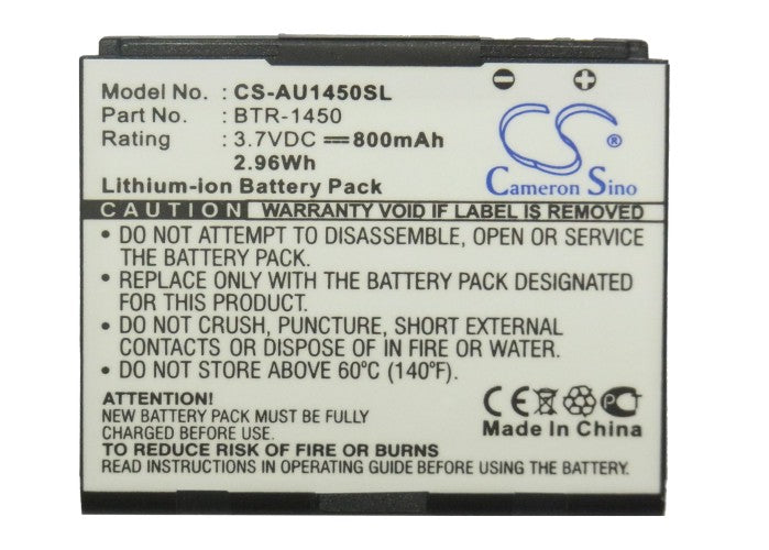 Audiovox 1450M Super Slice CDM1450 PCS1450 PCS14 Replacement Battery BatteryClerkcom Mobile Phone