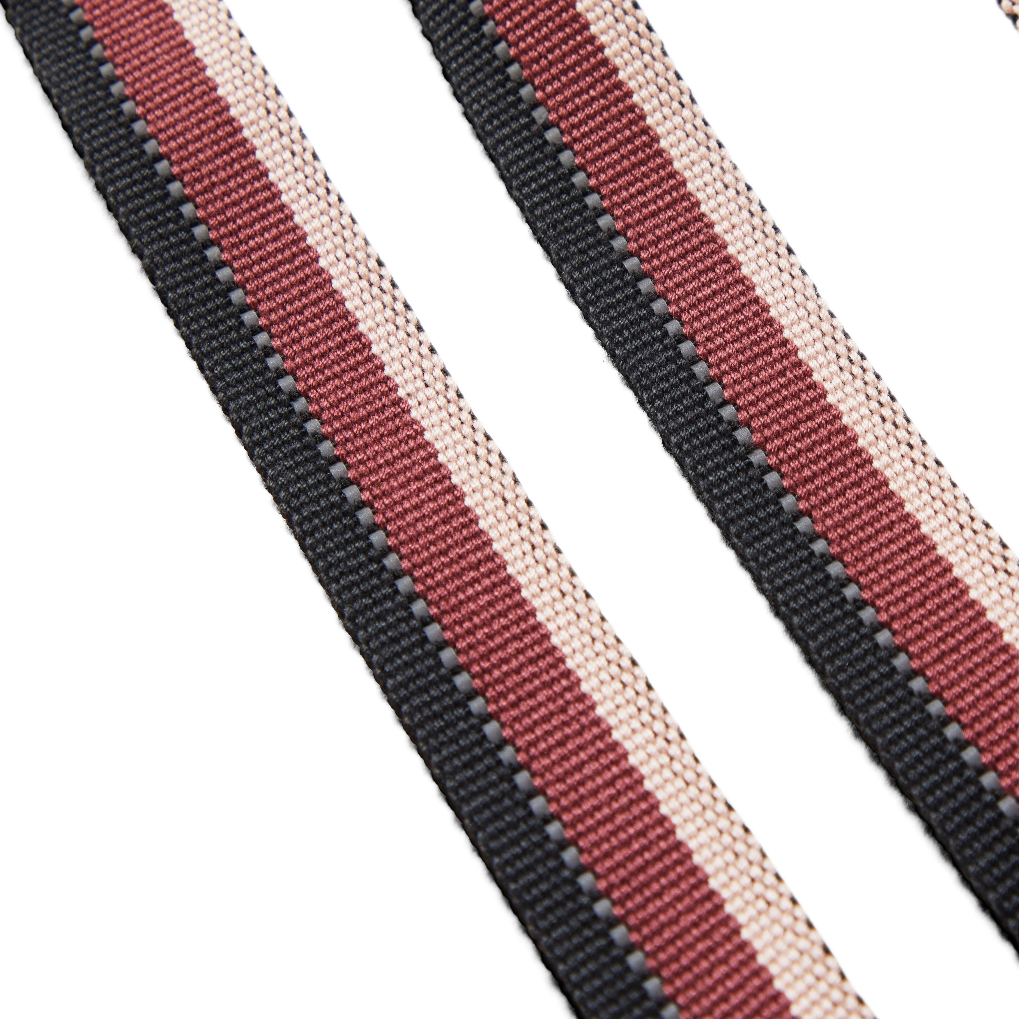 Reddy Burgundy Stripe Dog Lead