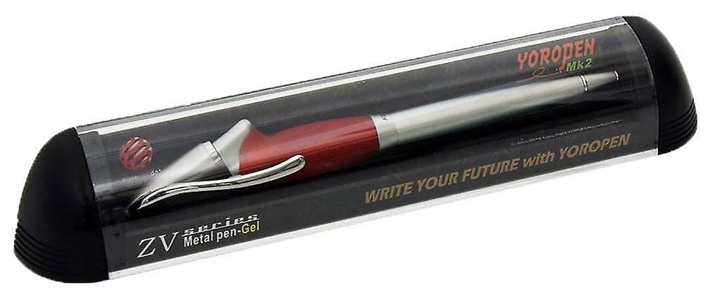 Yoropen Executive Ballpoint Pen - Red/Silver