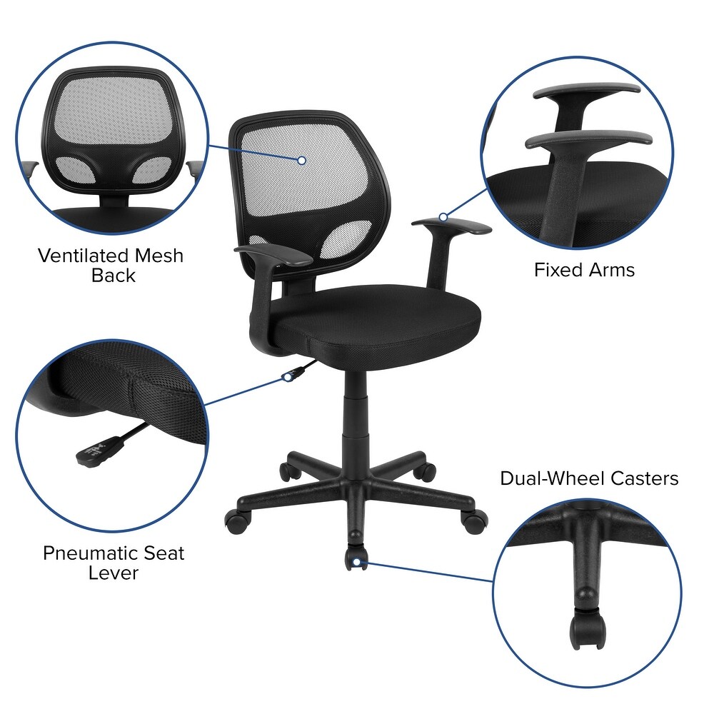 Mid back Mesh Swivel Ergonomic Office Chair