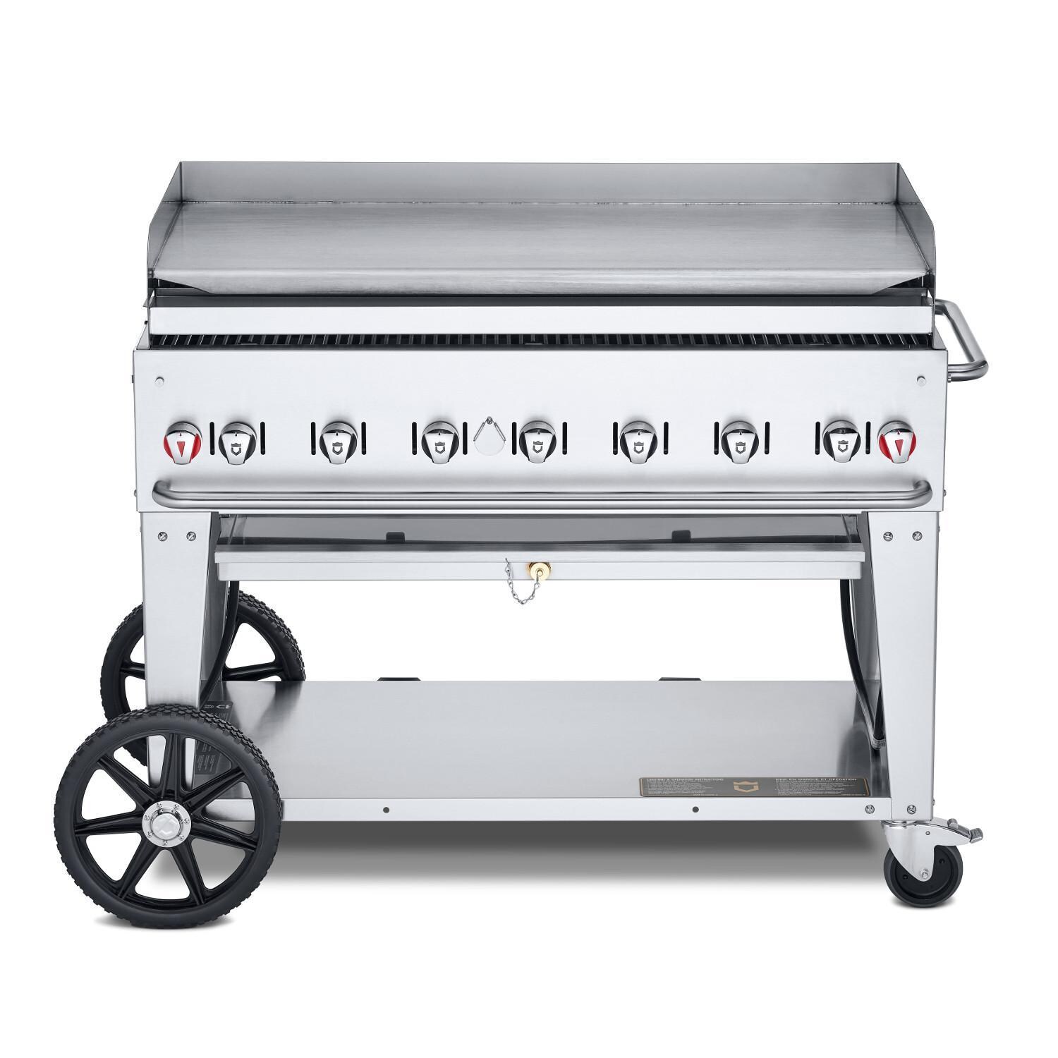 Crown Verity 48-Inch Mobile Natural Gas Griddle