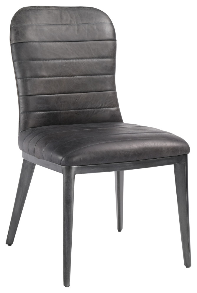 Industrial Shelton Dining Chair   M2   Black   Midcentury   Dining Chairs   by First of a Kind USA Inc  Houzz