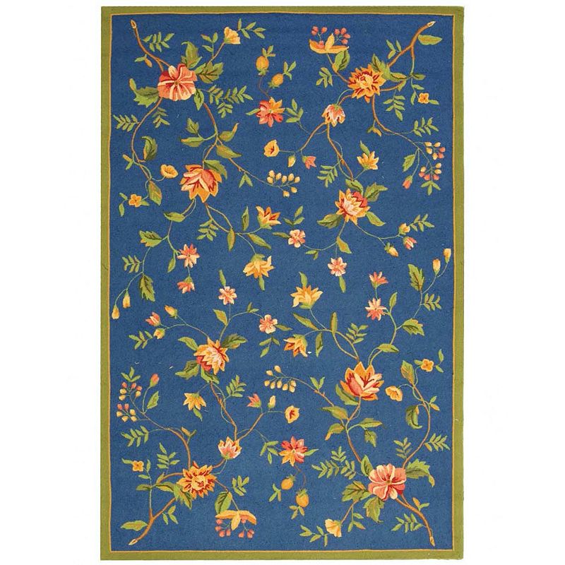 Safavieh Chelsea Floral Leaves Framed Wool Rug - 2'6'' x 4'