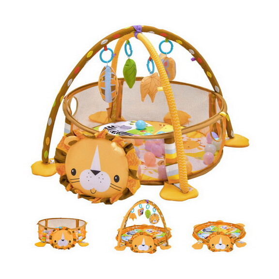 Costway 98452713 4 in 1 Baby Play Gym with Soft Pa...