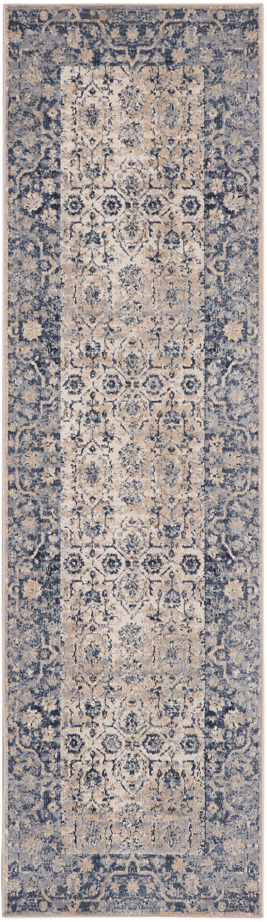 Malta Ivory/Blue Rug