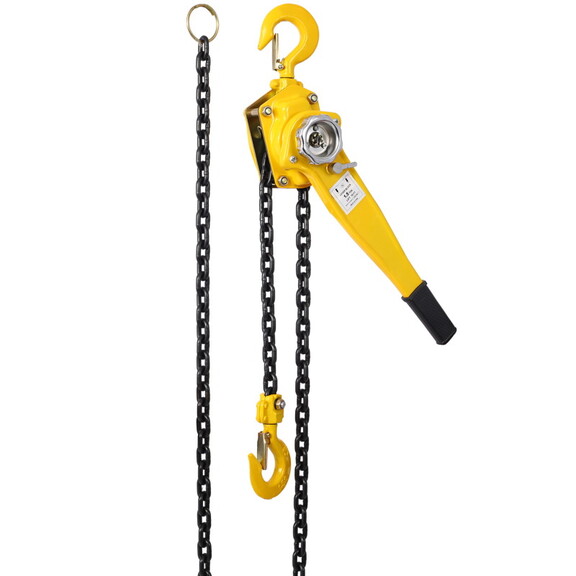 Lever Chain Hoist 3 Ton 6600LBS Capacity 20 FT Cha...
