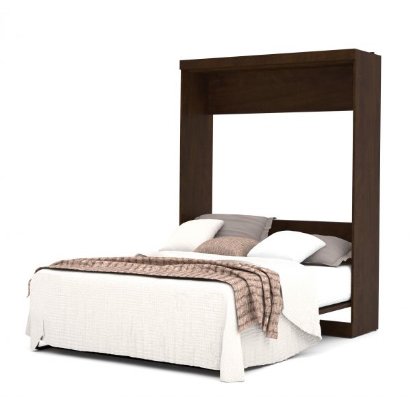 Bestar Pur by Bestar Queen Wall bed in Chocolate