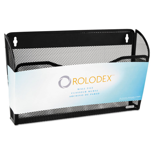 Rolodex Single Pocket Wire Mesh Wall File， Letter Size， 14