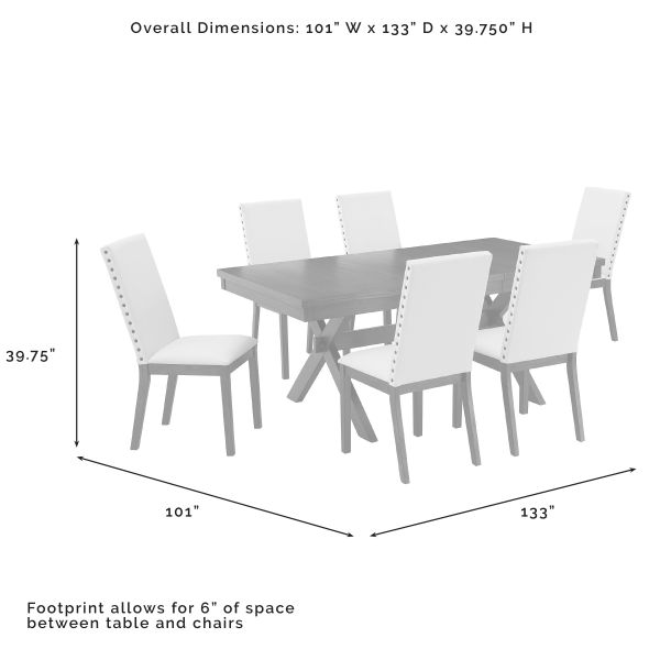 Hayden 7Pc Dining Set