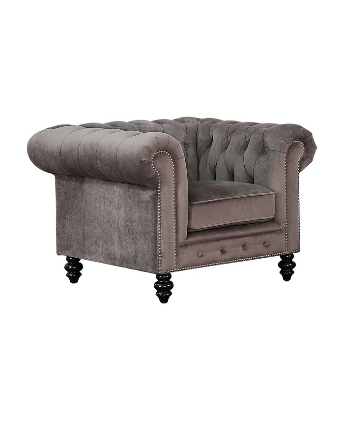 Abbyson Living Abbyson Grand Chesterfield Armchair