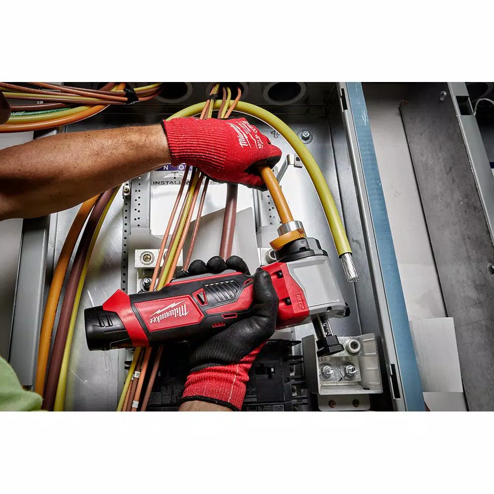 Milwaukee M12 12-Volt Lithium-Ion Cordless Cable Stripper (Tool-Only) and#8211; XDC Depot