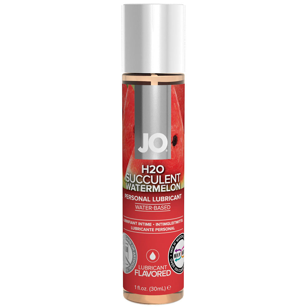 H2O Flavored Lube 1oz/30ml in Watermelon