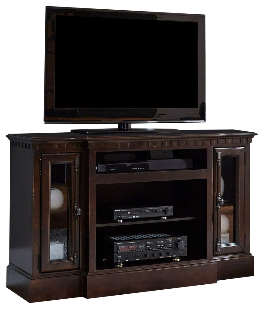 Andover Court 54 quotConsole   Transitional   Entertainment Centers And Tv Stands   by Homesquare  Houzz