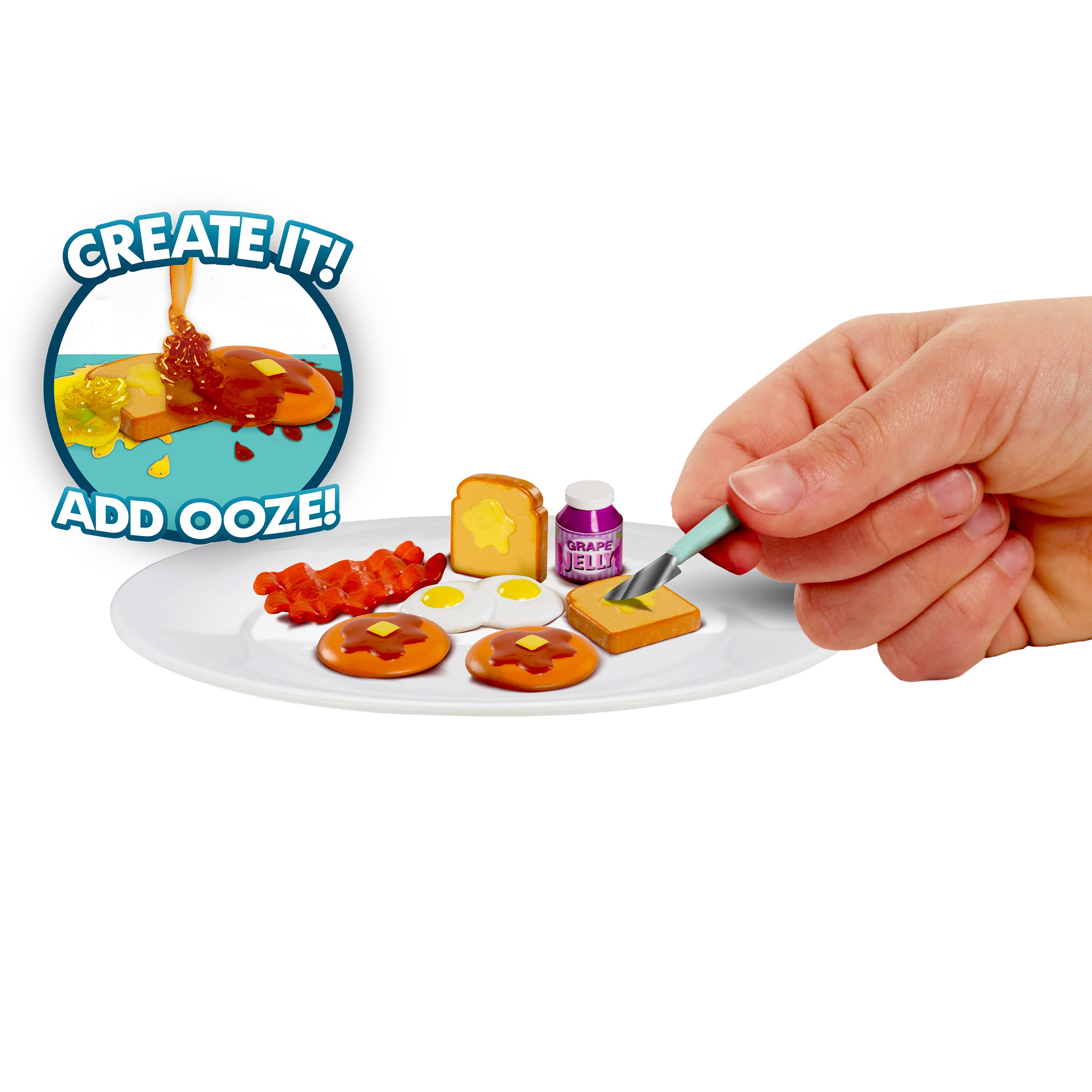 Totally Tiny Fun with Food Sets, Rise and Shine,  Kids Toys for Ages 4 Up, Gifts and Presents