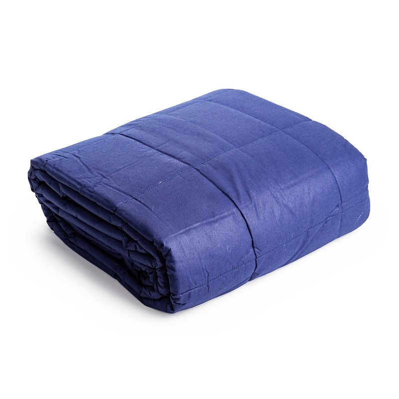 Adult 15lb Weighted Blanket with 100% Cotton Materia