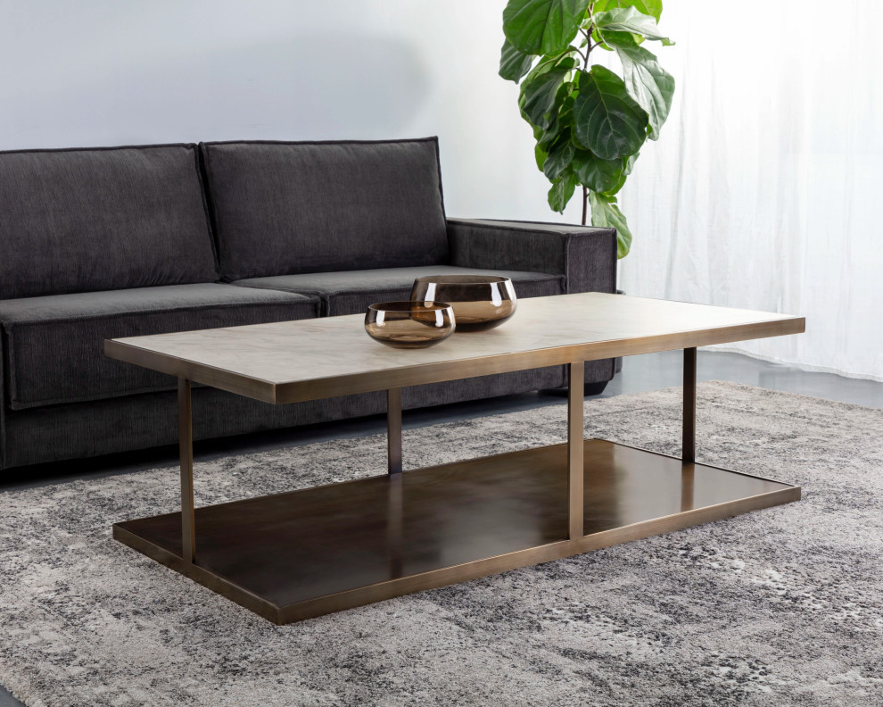 Kamali Coffee Table   Contemporary   Coffee Tables   by Sunpan Modern Home  Houzz