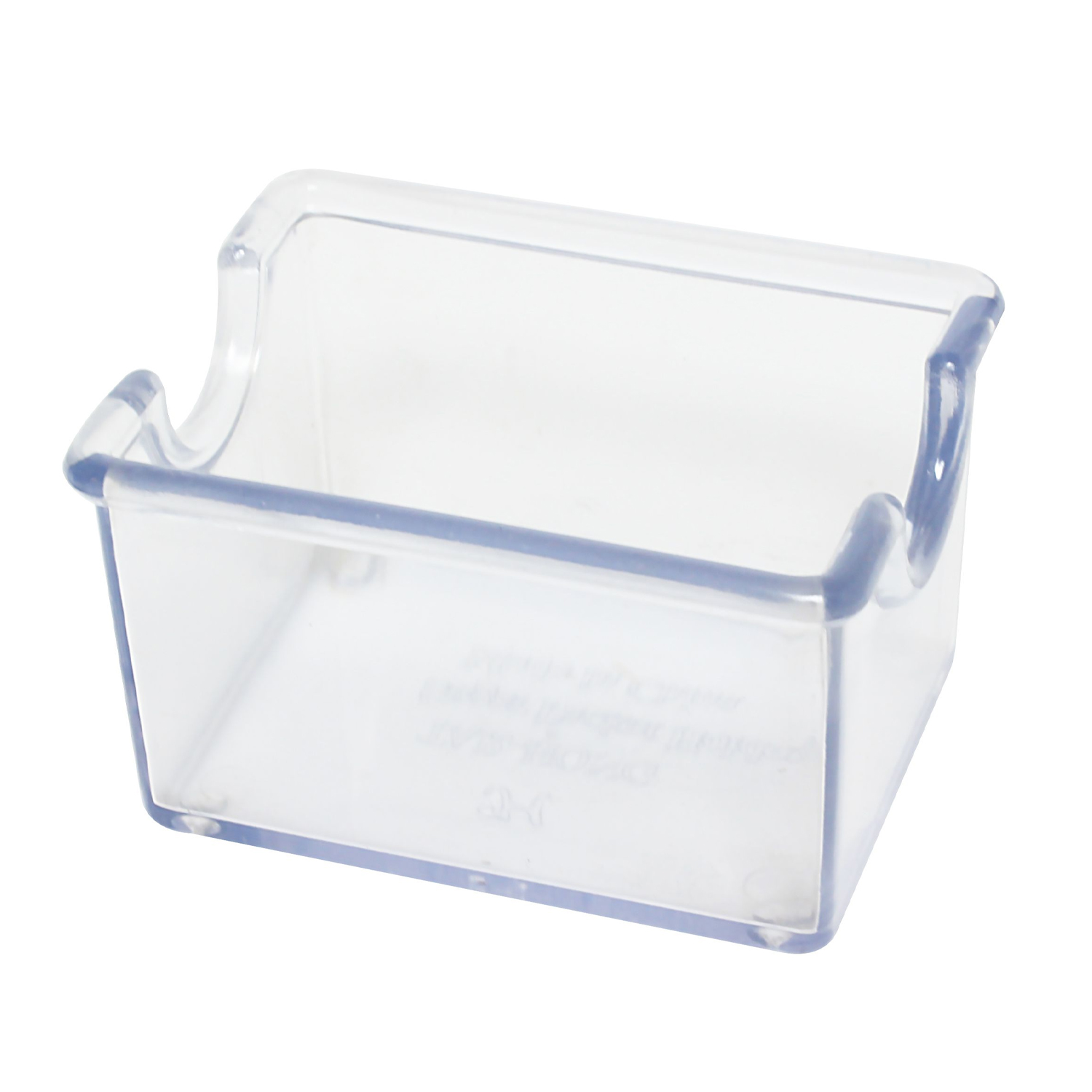 Clear Sugar Packet Holder， 6/PK，Pack of 6