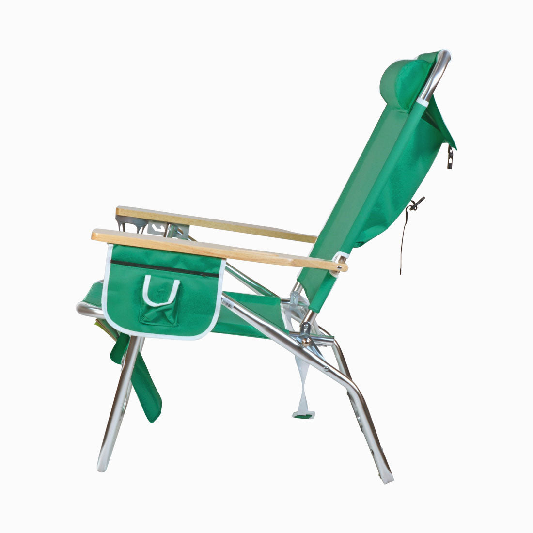 Big Jumbo 500 lbs XL Aluminum Heavy Duty Beach Chair for Big and Tall - 4 Reclining Positions