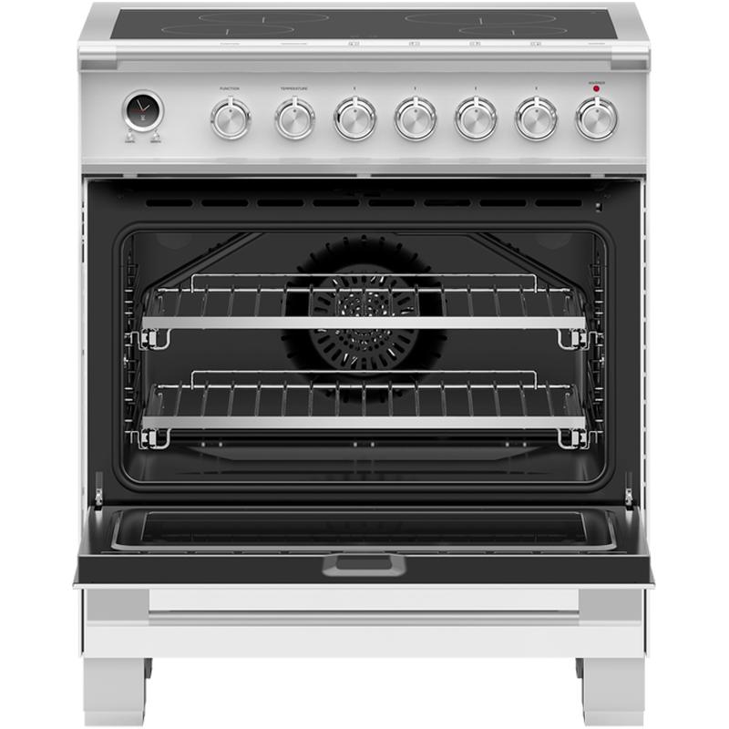 Fisher & Paykel 30-inch Freestanding Electric Range with Induction Technology OR30SCI6W1