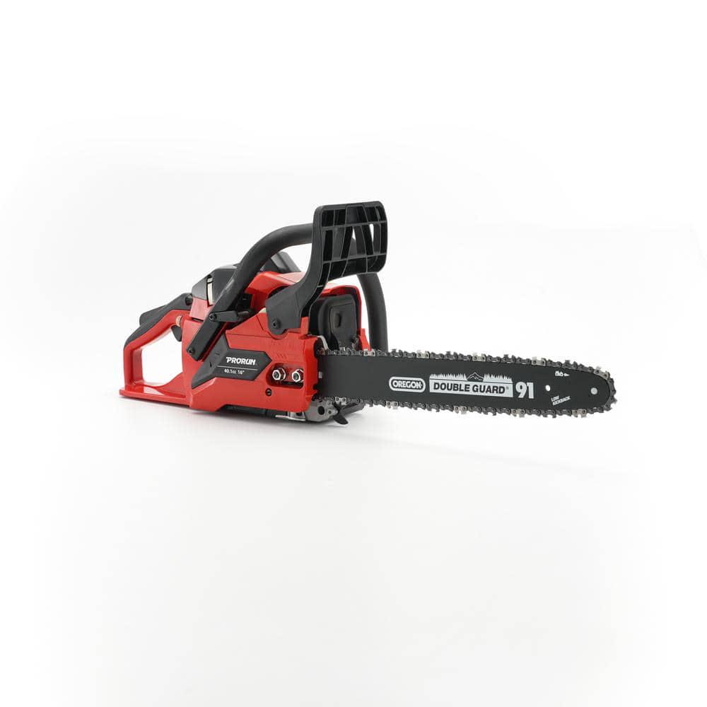 PRORUN 40cc 16in 2Cycle GasPowered Chainsaw