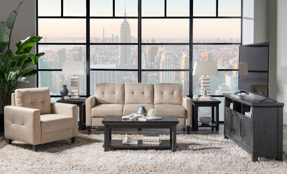 Owen Oatmeal Sofa   Transitional   Sofas   by Legacy Classic  Houzz