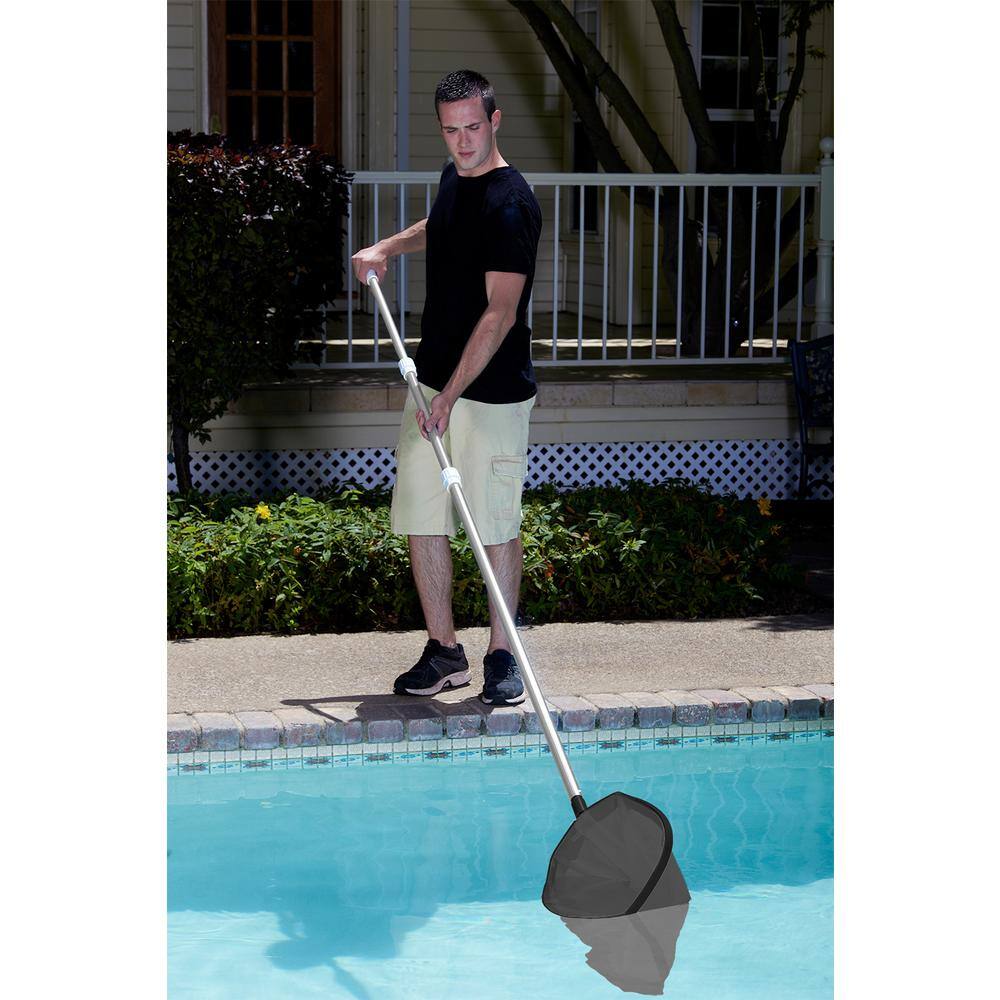 Poolmaster 15 ft. Telescopic Commercial Swimming Pool Pole (3-Piece) 21305