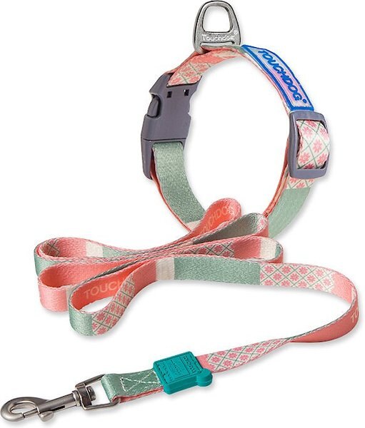 Touchdog Trendzy 2-in-1 Matching Fashion Designer Printed Dog Leash and Collar