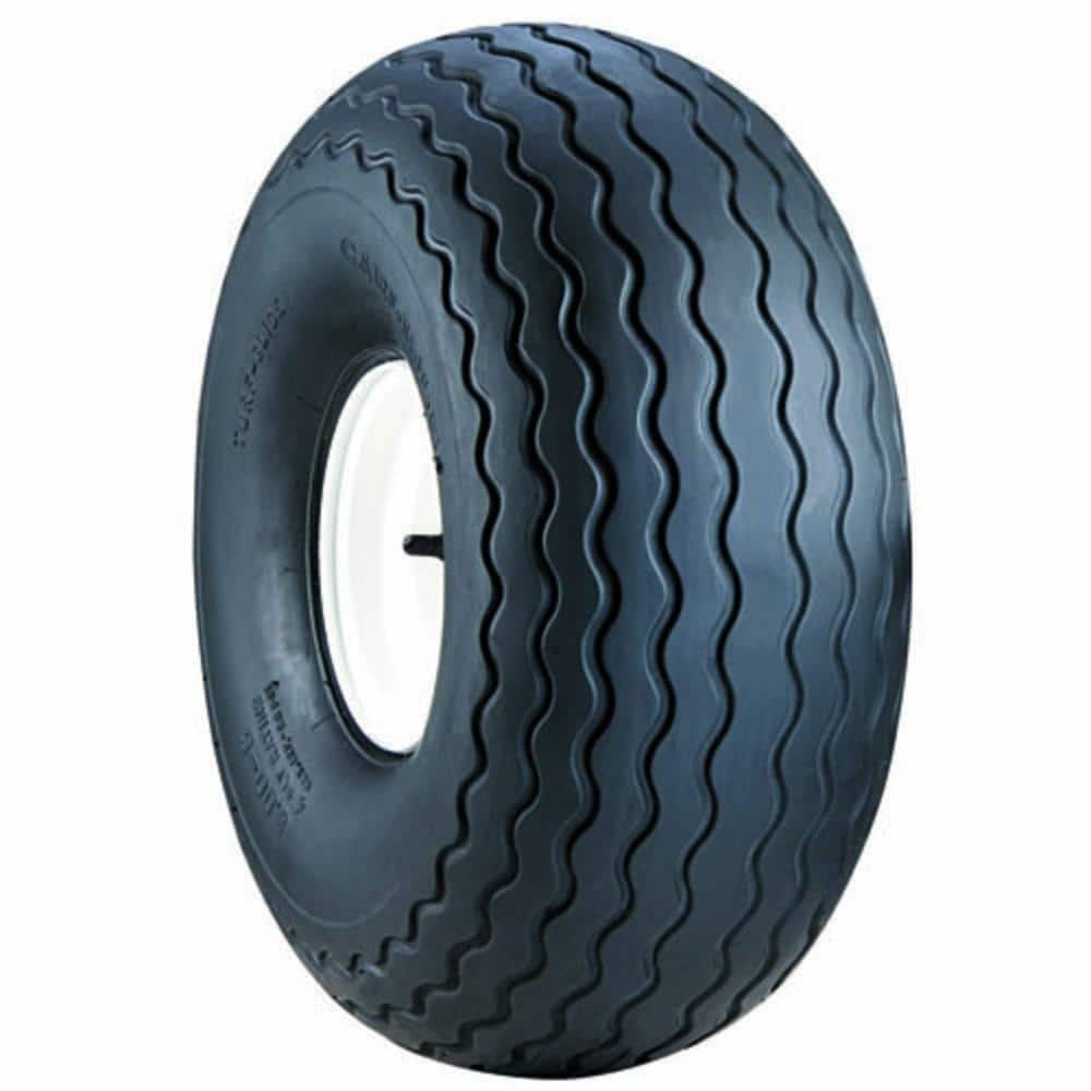 Carlisle Turf Glide Lawn Garden Tire - 20X1000-10 LRB/4-Ply (Wheel Not Included) 518116