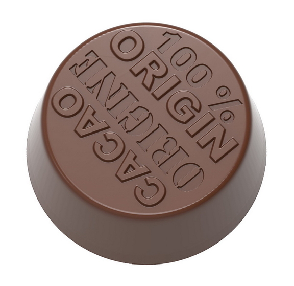 Chocolate World CW1625 Chocolate mould 100% cacao ...