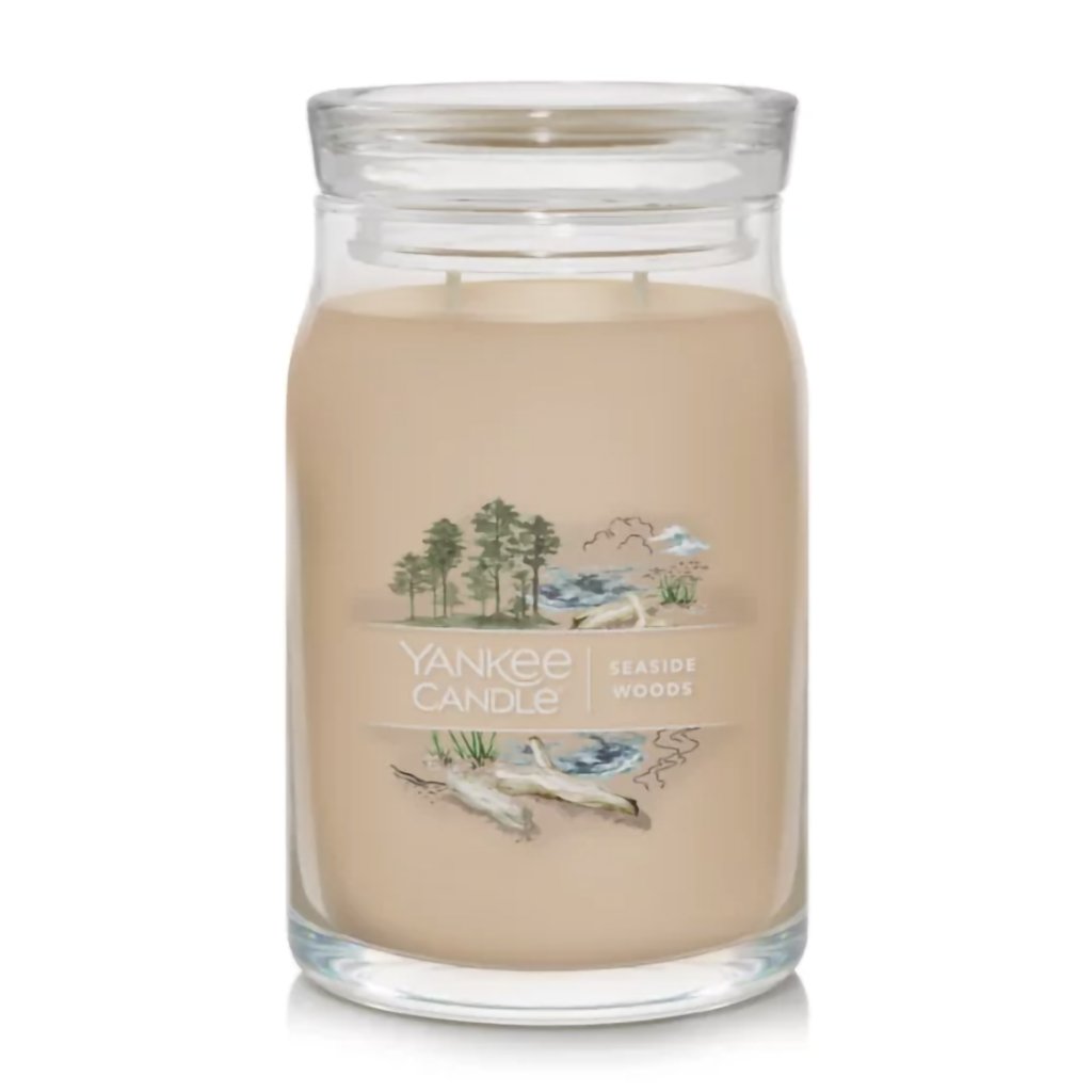 Yankee Candle  Signature Large Jar Candles  in Seaside Woods