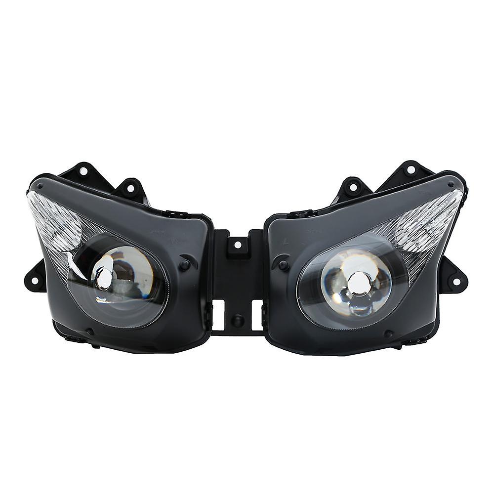 Born Pretty Motorcycle Headlight Headlamp Light Lamp Lens Assembly For Kawasaki Zx 10r 2006 2007 06 07