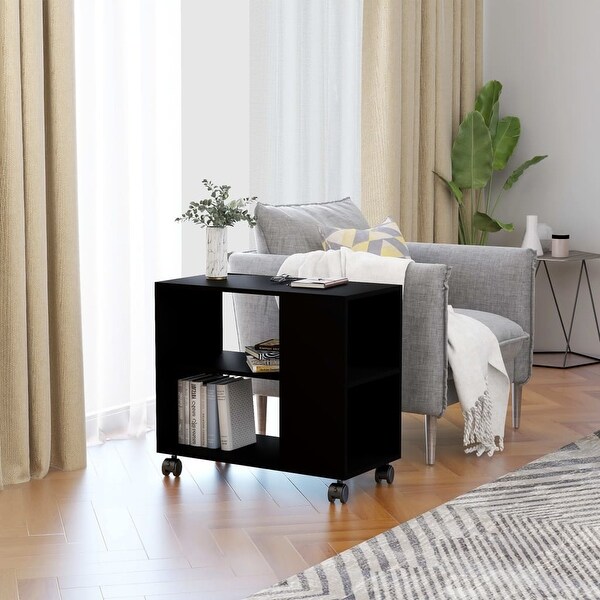 Side Table Black 27.6