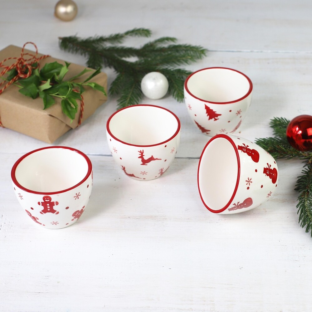 Euro Ceramica Winterfest Holiday Entertaining Set