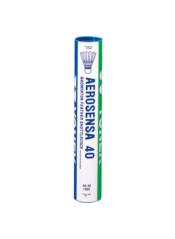 Yonex Aerosensa 40 Championship Tournament Feather Badminton Shuttlecocks (AS-40)