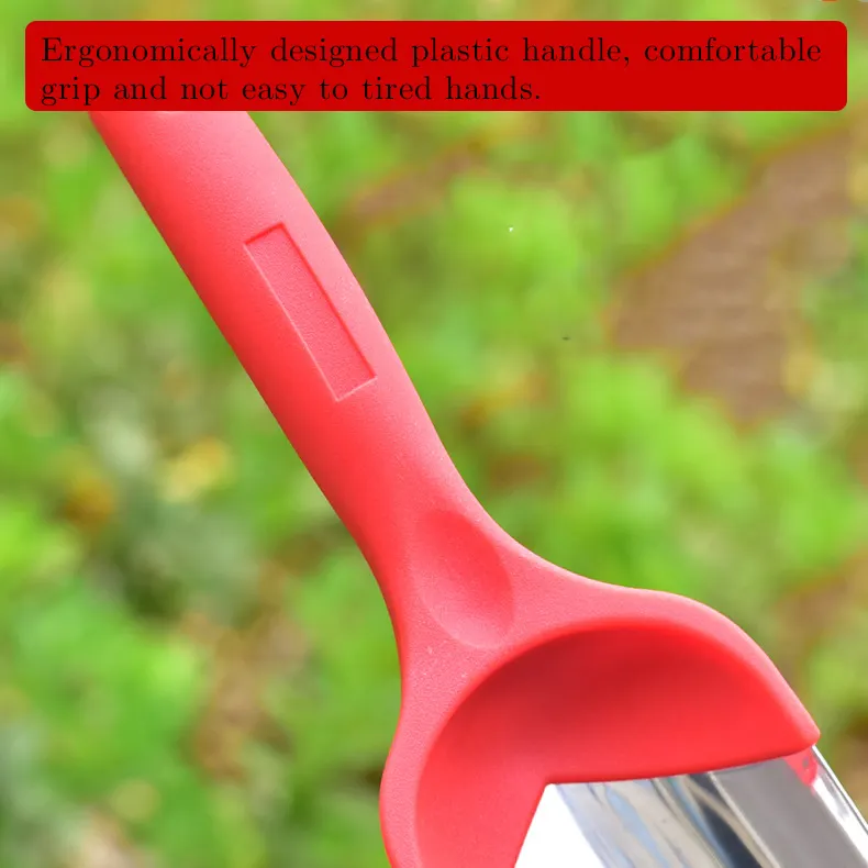 Hot Selling Japanese 304 Stainless Steel Non slip Ergonomic handle transplant Garden Trowel kit