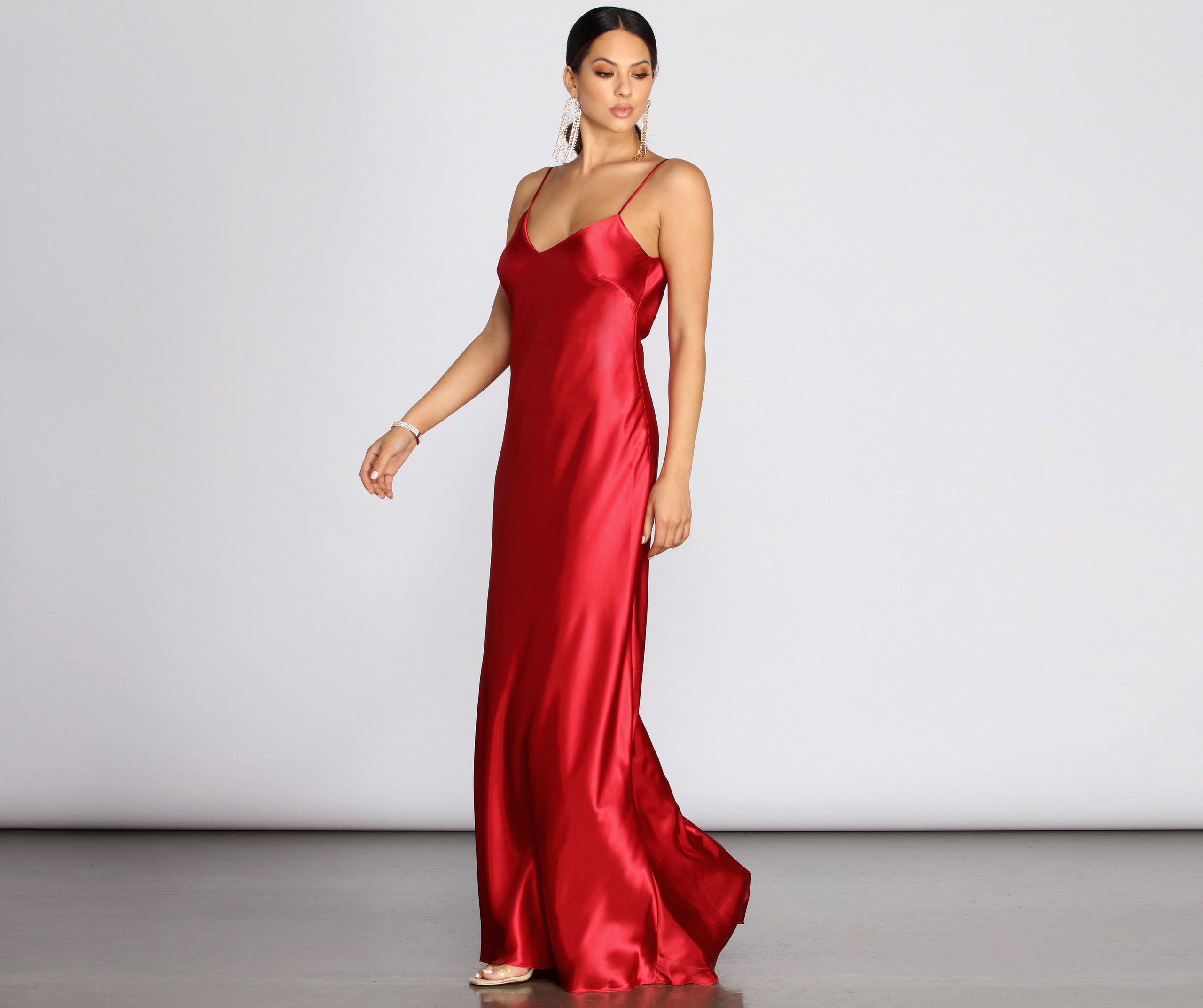 Yadira Formal Satin Dress