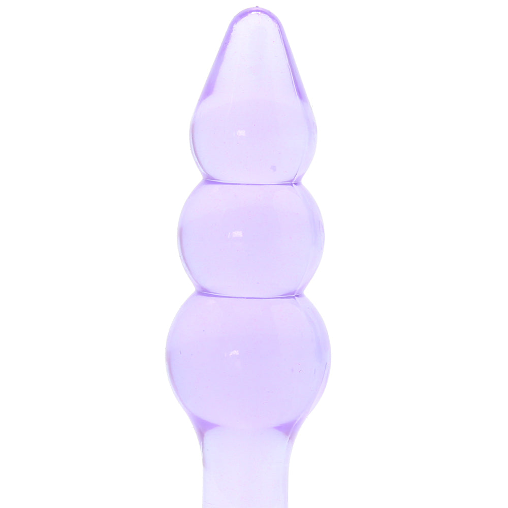 Jelly Rancher Ripple T Butt Plug in Purple