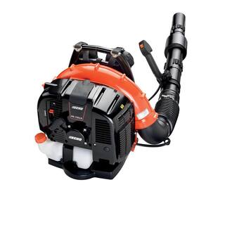 ECHO 214 MPH 535 CFM 63.3 cc Gas 2-Stroke Low Noise Backpack Leaf Blower with Tube Throttle PB-760LNT