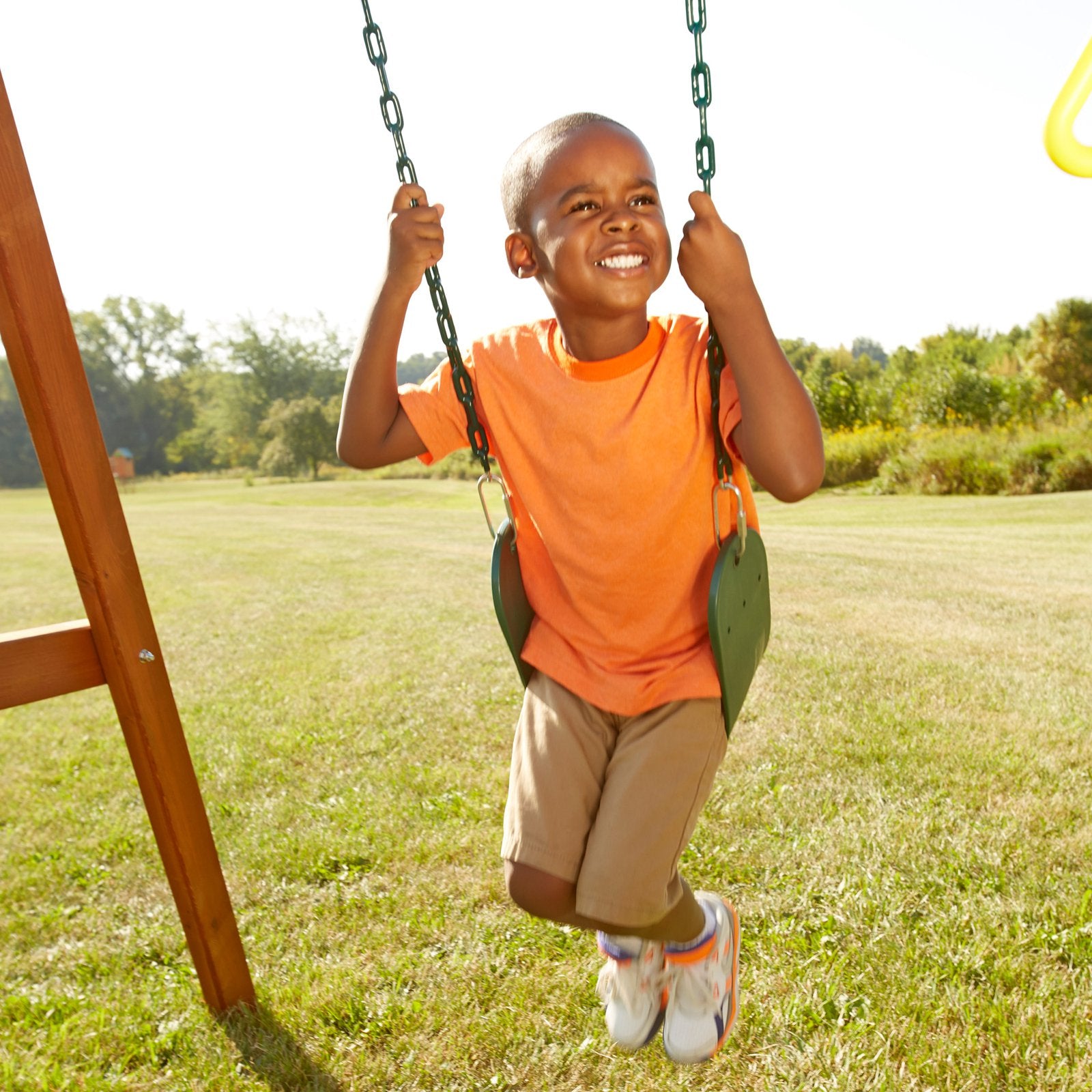 Swing-N-Slide Green Swing Seat