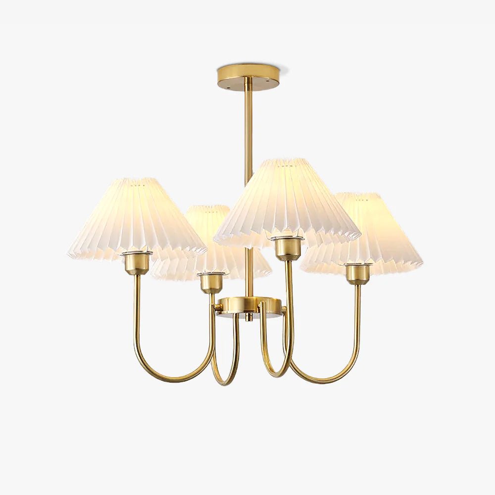 Lenore Pleated Chandelier