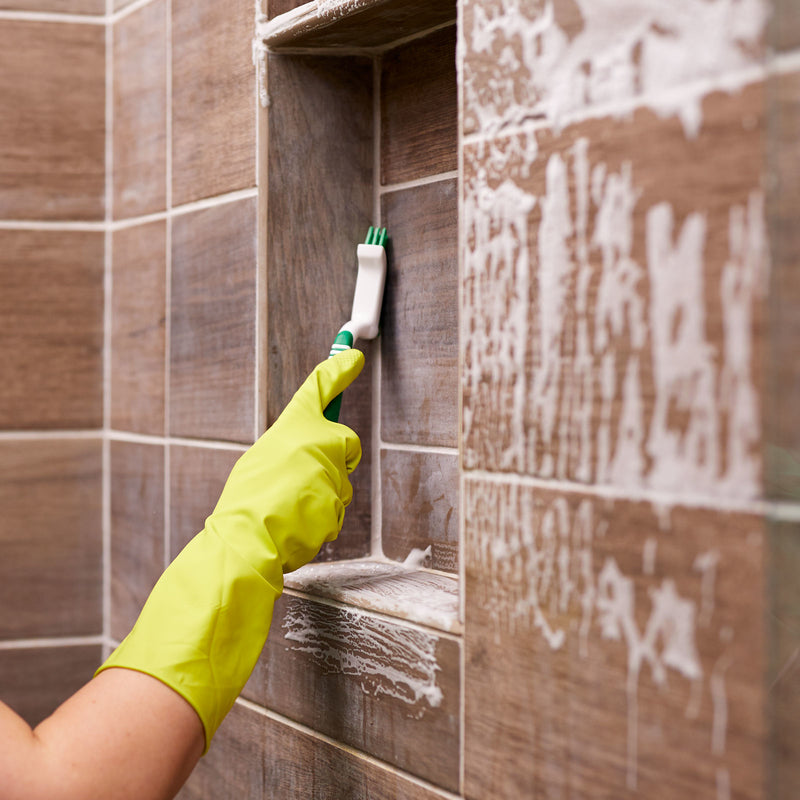 TILE AND GROUT BRUSH