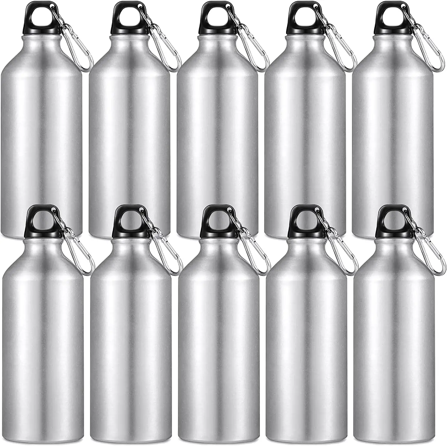 20 OZ 600ml Leak Proof Lightweight Aluminum Gym Travel Water Bottles for Bike Bicycle Camping