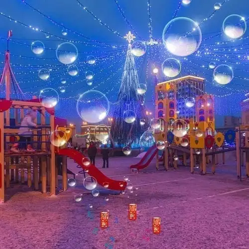 (🔥  Promotion- SAVE 48% OFF)Fireworks Bubble Machine(BUY 2 GET FREE