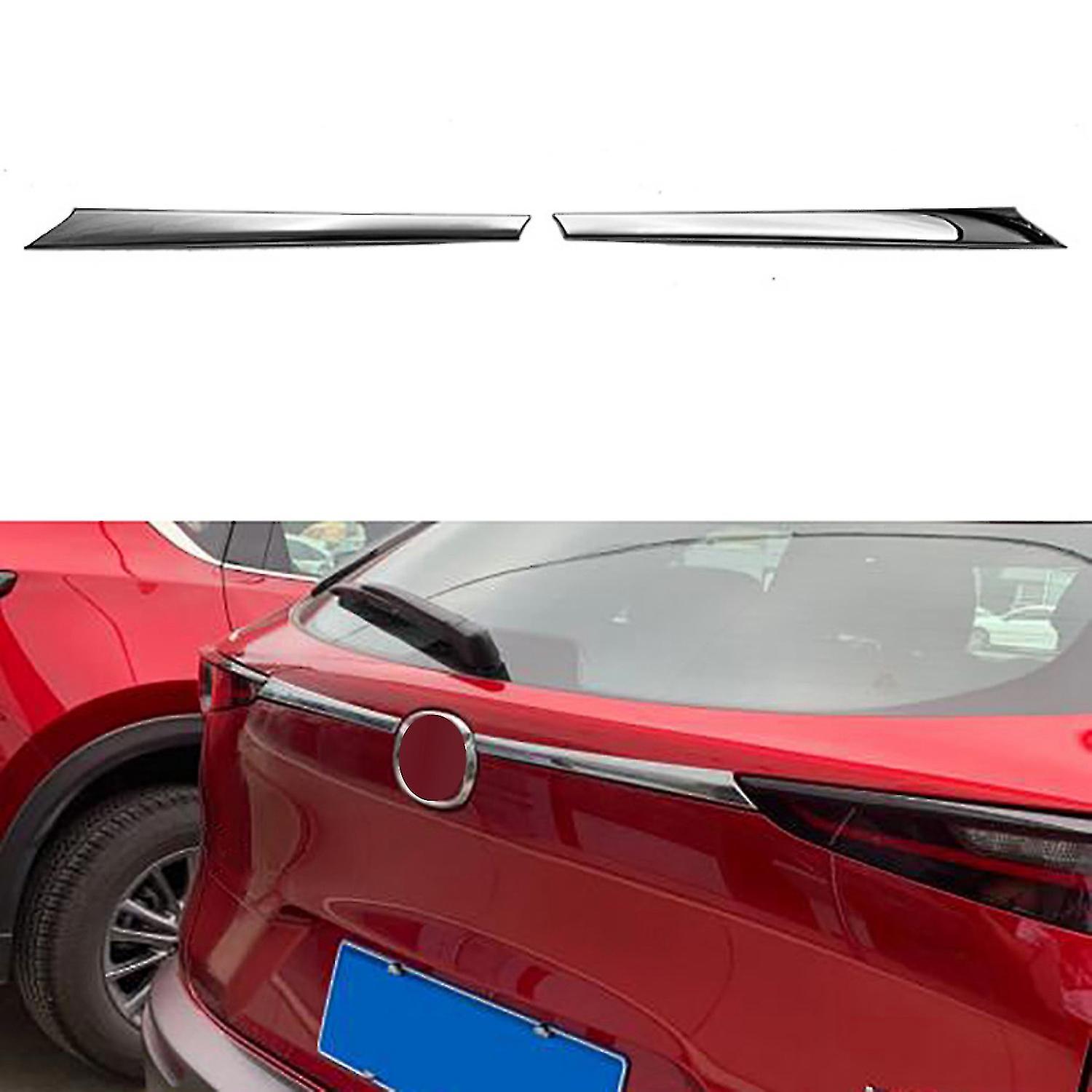 For -30 Cx30 2020-2021 Abs Rear Tail Trunk Lid Moulding Cover Trim Frame