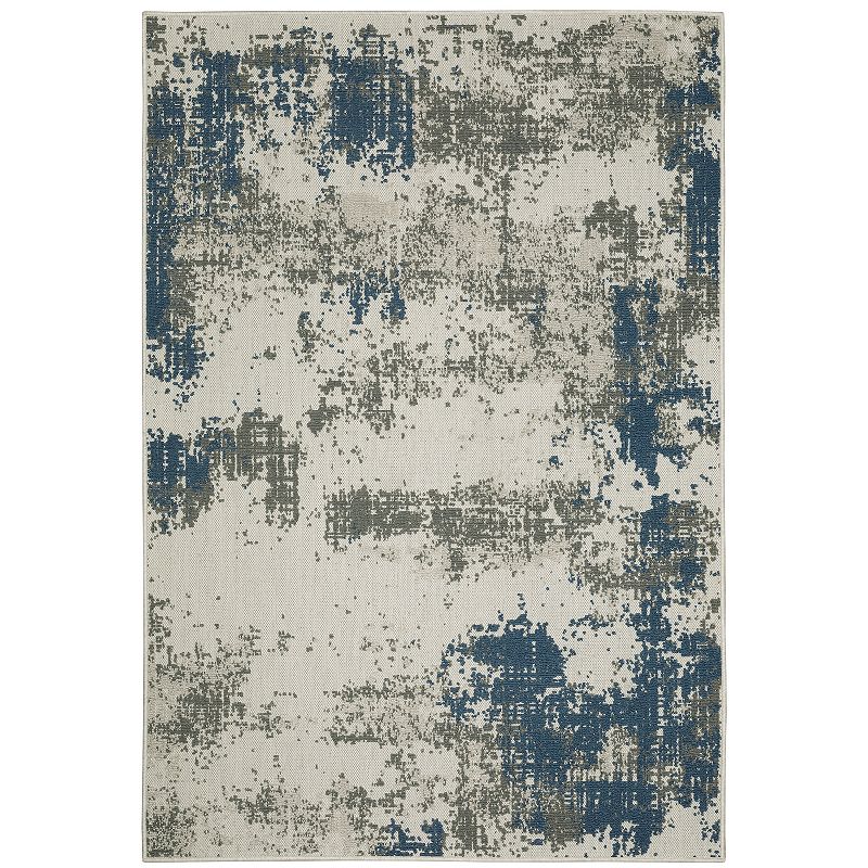 StyleHaven Trevor Traditional Border Indoor Outdoor Rug