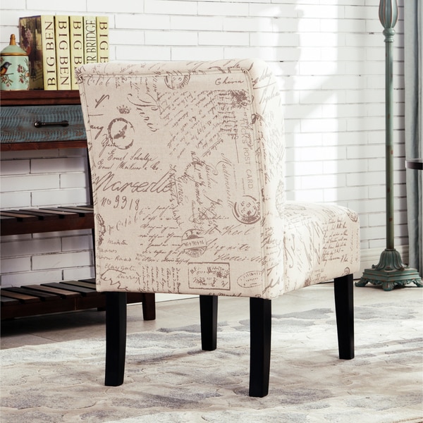 The Curated Nomad Pavilion Upholstered Armless Accent Slipper Chair