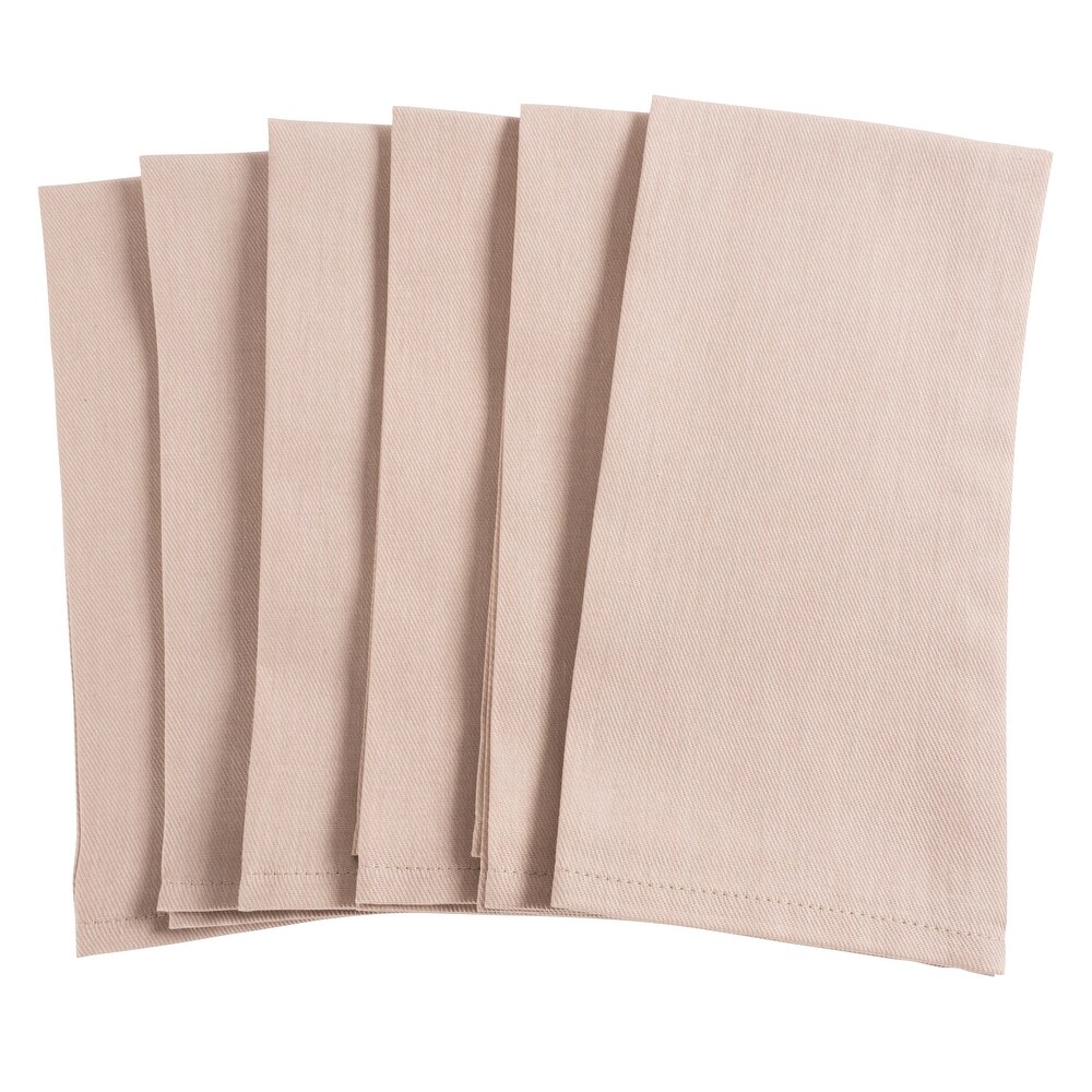 Chateau Easycare Poly Cotton Napkins  Set of 12